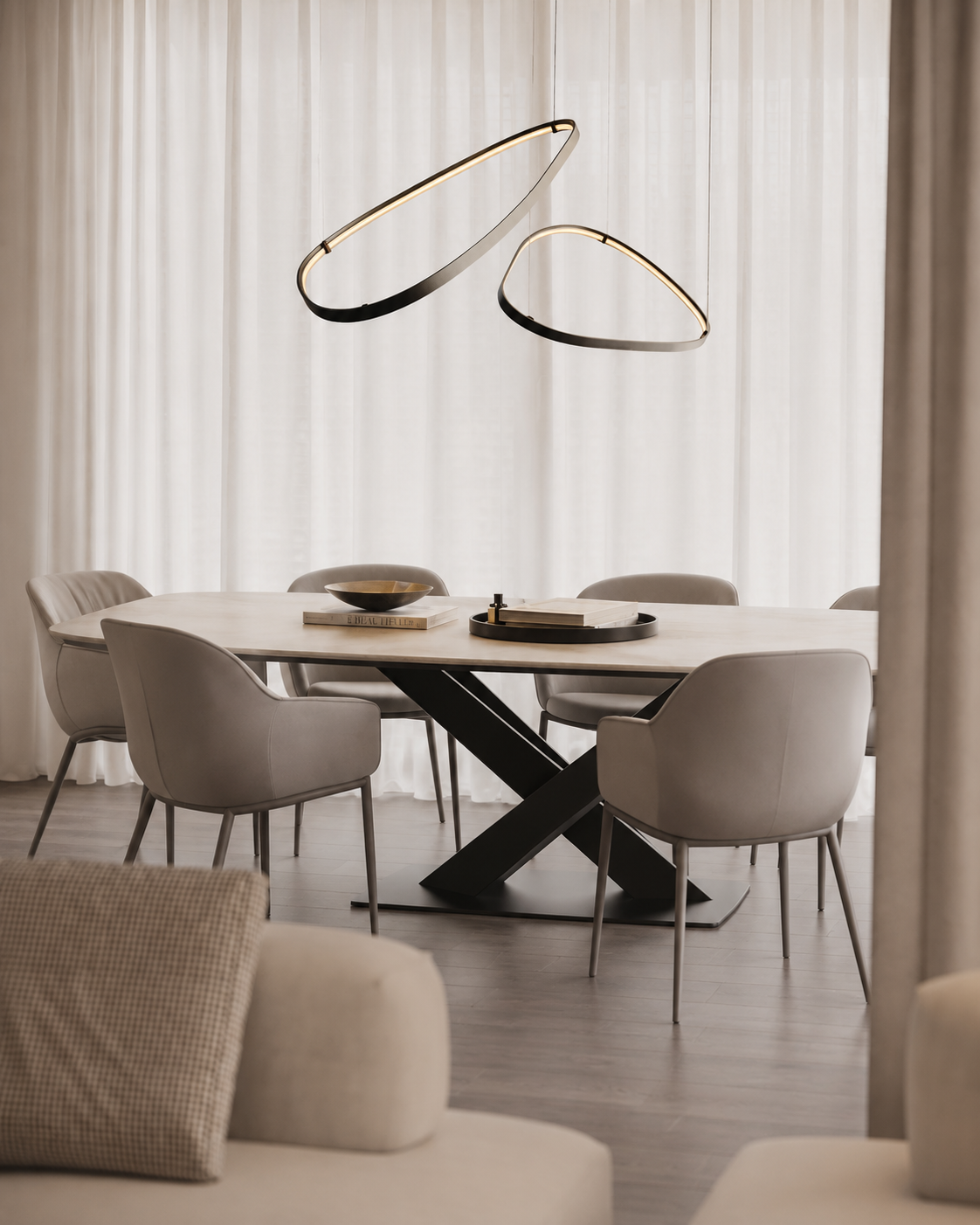 Voula residence full home transformation, interior design and furnishing